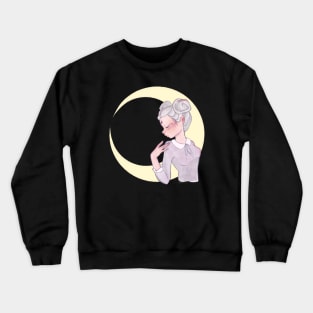 Moon Girl Crewneck Sweatshirt